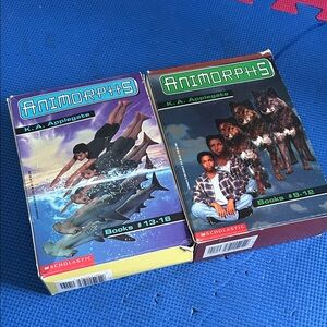 Classic Scholastic Animorphs Books #9-16 Box Set